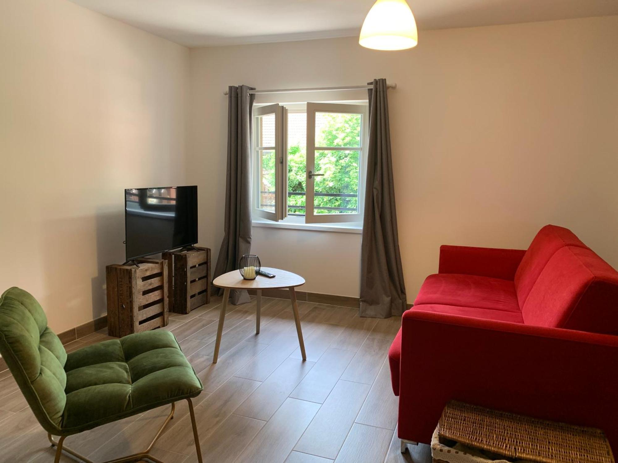 Apartament Doux Refuge Avec Terrasse Parking Gratuit Beblenheim Zewnętrze zdjęcie